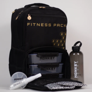 MOCHILA FITNESS PACK BLACK GOLD – MONKEY POWER