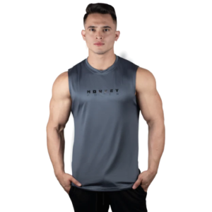 PLAYERA PRO FITNESS SWFIT (GRIS) MONKEY POWER