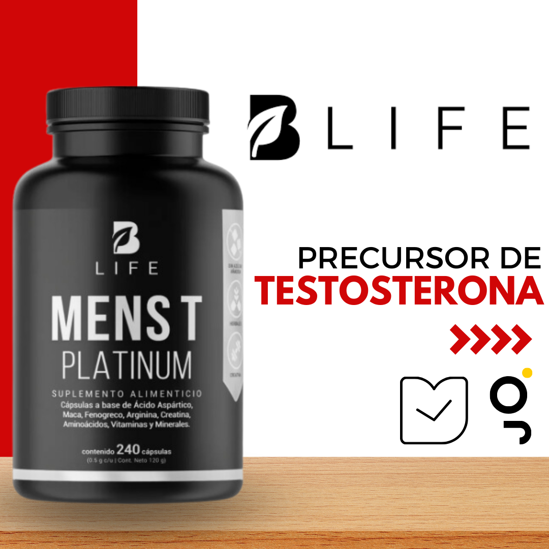 Clip-icon Precursor D Testosterona Mens Testo Platinum 240 Caps B Life